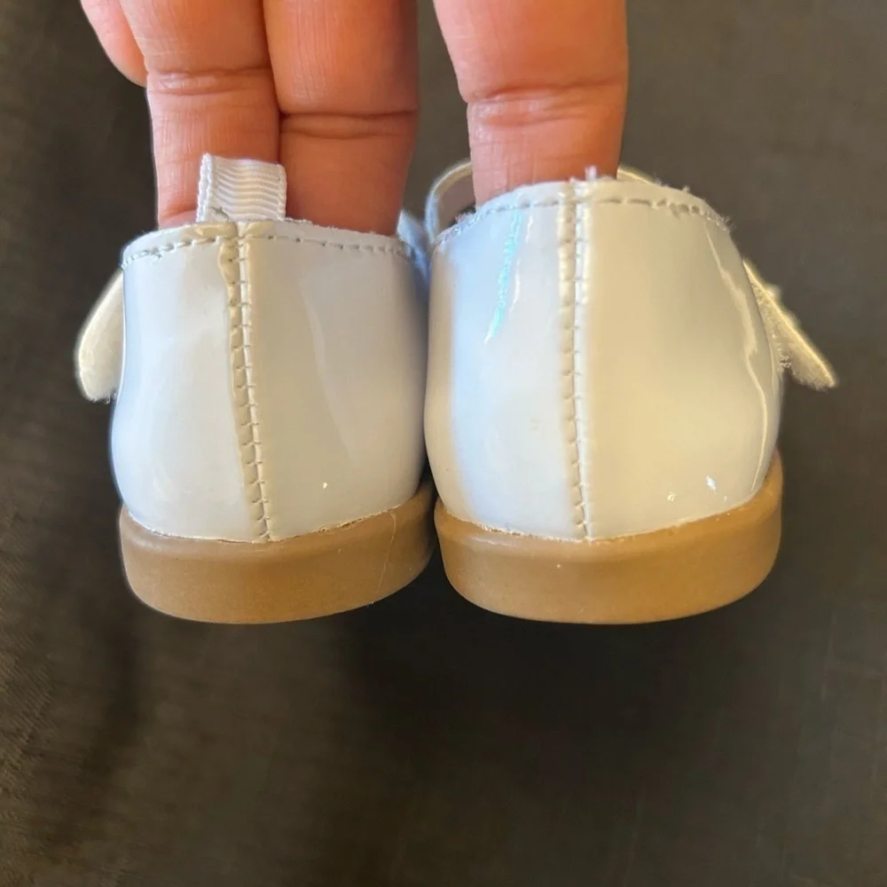 Trim foot Co. white toddler‎ shoes Sz-3 (6-9months) New with tags.  H